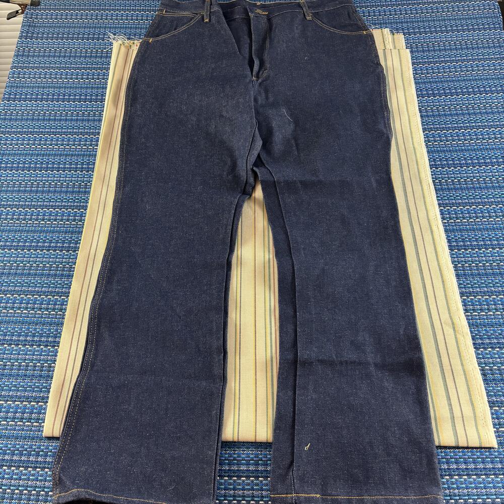 Red Kap Jeans Mens 40x34 Dark Blue Denim Workwear Straight Leg PD52DN3 New